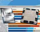 The Intel Core Ultra 9 285K had a launch MSRP of $589, while the Ryzen 7 9800X3D launched at $479. (Image source: Intel, Notebookcheck, Hardware Unboxed on YouTube, edited)