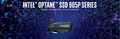 Intel Optane 905P range offers twice the capacity of the previous series. (Source: Intel)