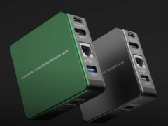 The Kwumsy Power Hub PH1 has six outputs, including 65 W USB-C and 4K HDMI ports. (Image source: Kwumsy)