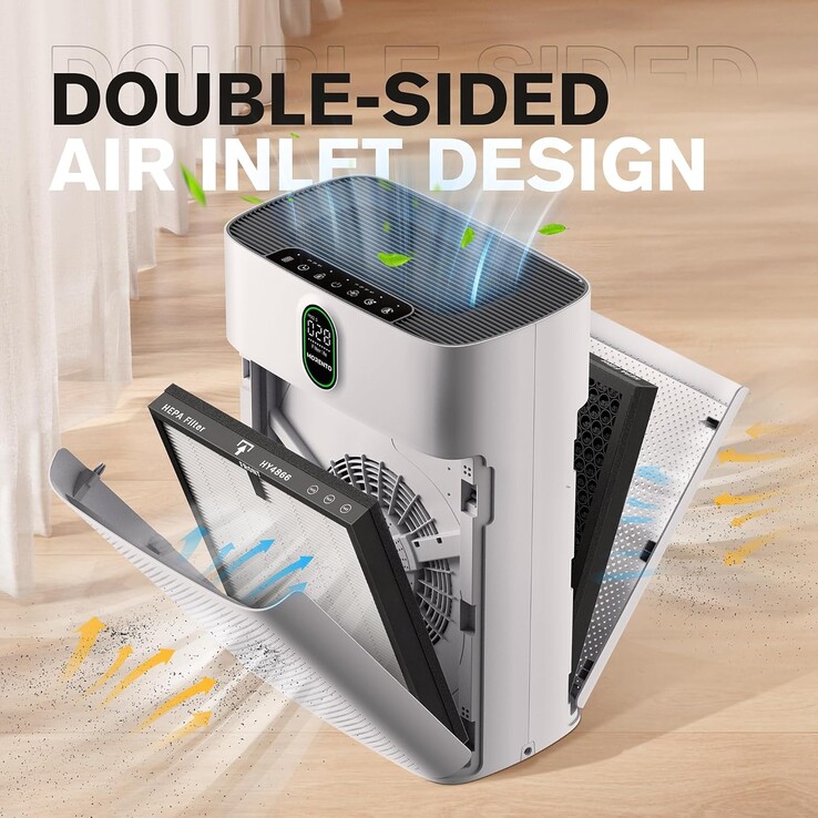 The Morento HY4866 boasts a multi-layer HEPA filtration system (Image source: Morento)