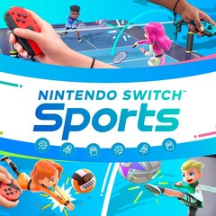 Players of Nintendo Switch Sports are recommended to actually use the included wrist straps for the console's Joy-Cons (Image: Nintendo)