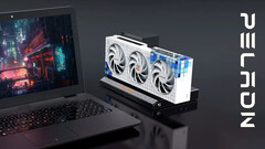 Peladn Link S-2 has a similar design to the Link S-1, but instead of Thunderbolt, it has an OCuLink port (Image source: Peladn - edited)