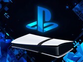 Banner for PS5 Pro console with PlayStation logo shown