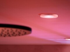 The Philips Hue Bridge now supports new products like the white Xamento Recessed Spotlight (pictured). (Image source: Philips Hue)
