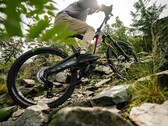 The Rotwild R.EX e-bike (pictured) sports an elevated box frame design houses a lightweight 864Wh IPU Gen4 battery and a 105Nm torque-rated Avinox motor. (Image source: Rotwild)