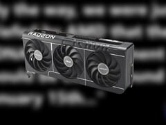 Asus is among the many AIBs that are preparing the RX 9070 and RX 9070 XT RDNA 4 GPUs. (Image source: Asus, Moore&#039;s Law Is Dead, edited)