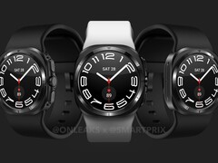 More details of the Samsung Galaxy Watch Ultra have leaked. (Image source: Smartprix/@OnLeaks)