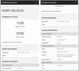 Alleged Sony Xperia 1 III listing. (Image source: Reddit - u/AlmightyCheddar)