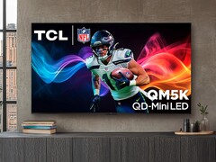 The TCL QM5K TV (pictured) is now available in the US. (Image source: TCL)