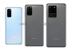 The full-suite of Galaxy S20 devices to be announced next month. (Image source: @ishanagarwal24 & 91mobiles via XDA Developers)