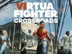 Promotional cover art for Virtua Fighter Crossroads