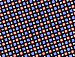 Subpixel recording