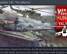 War Thunder 1.81 "The Walkyries" update now available September 2018, attack helicopters included