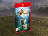 Zelda: Ocarina of Time Switch 2 foil cover shown