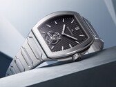Angled view of the Bianchet B 1.618 UltraFino highlighting the flying tourbillon and textured dial design (Image source: Bianchet Official Website)