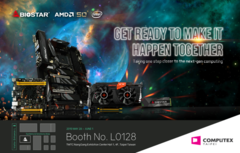 Biostar is all set to launch its flagship X570 motherboard lineup at Computex 2019. (Source: Biostar)