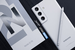 The Galaxy Note 21 FE, as imagined by LetsGoDigital. (Image source: LetsGoDigital)