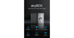 The new skyBOX portable SSD. (Source: Indiegogo)