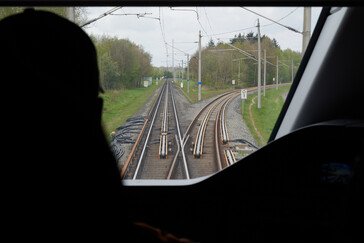 Cab ride in the Mireo Plus B on the T1 circuit of the PCW. (Photo: Andreas Sebayang/Notebookcheck.com)