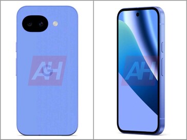 Render of Pixel 10a in its expected Lavendar colorway.