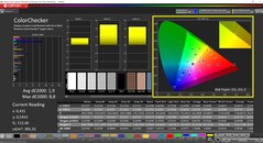 CalMAN ColorChecker calibrated