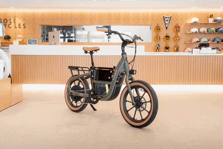 The Segway Muxi electric bike boasts 750 W rear hub motor