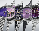 From left to right, pictured: Seiko Presage HCB006J1, Prospex HBJ005, Astron HAB011J1, Alpinist HBC006J1, and 5 Sports HDB003.