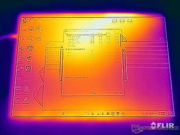Surface temperatures stress test (front)