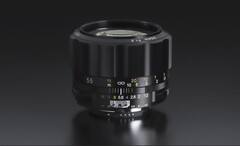 The new Voigtlander NOKTON 55 mm SLIIs lens looks like it was ripped right off a 1980s SLR camera. (Image source: Cosina)