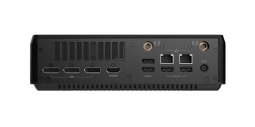 Two fast Ethernet ports are available (Image source: Zotac)