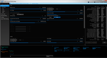 Intel XTU Advanced