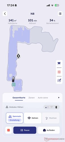 Overview with live progress