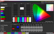 CalMAN color space (AdobeRGB) - profile: adaptable