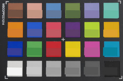 ColorChecker: The bottom half of every box represents the original color.
