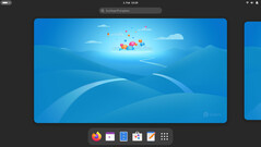 Chic and minimalist - Fedora desktop.