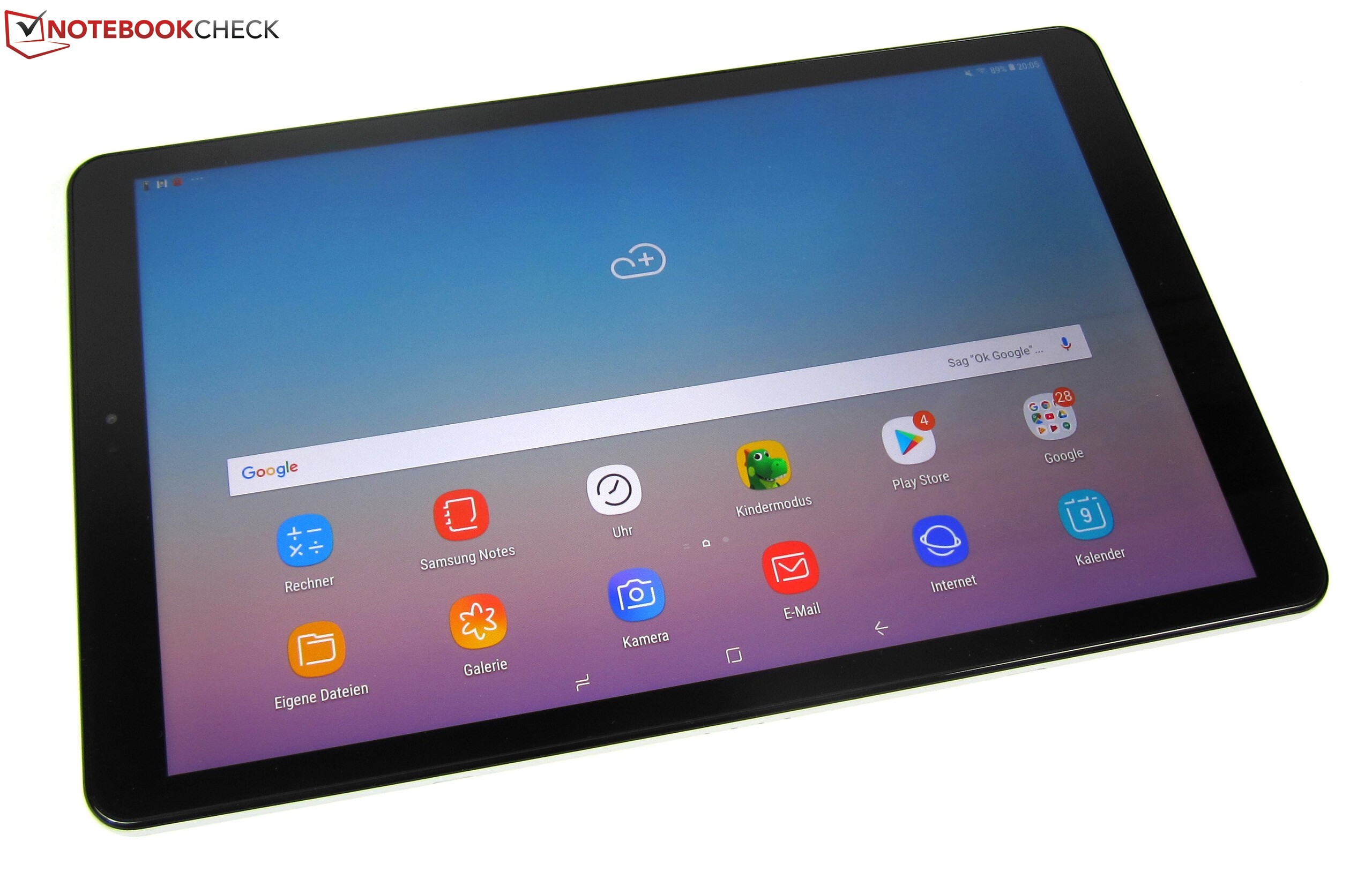 Samsung Galaxy Tab A 10.5 (SM-T590N) Tablet Review - NotebookCheck.net ...