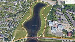 GPS test: around the lake