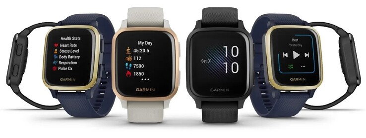 The Garmin Venu Sq Music smartwatch. (Image source: Garmin)