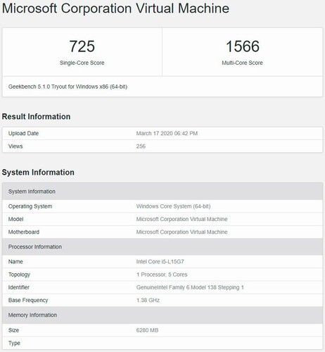 (Image source: Geekbench via @InstLatX64)