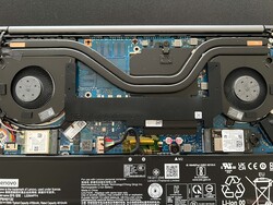 The Yoga Pro 7's cooling