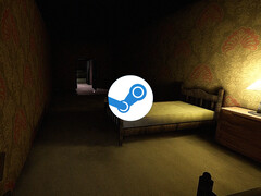 There are new horror, adventure, and RPG free games on Steam. Pictured: an edited screenshot from The Wheelchair Man.