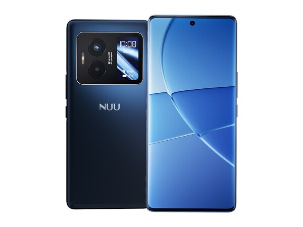 The two displays on the Nuu B40 are AMOLED panels. (Image source: Nuu)