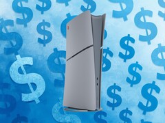 30th Anniversary PS5 console shown with dollar signs