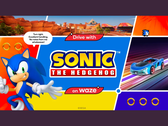 Promotional artwork for the Sonic voice assistant in Waze (image source: Waze)