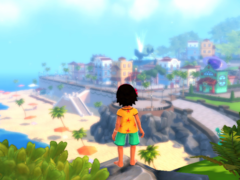 Summer in Mara has a very positive vibe to it, with a Zelda-like color palette. Pictured - an ingame screemshot. (Image source: Steam)