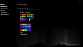 RGB key illumination