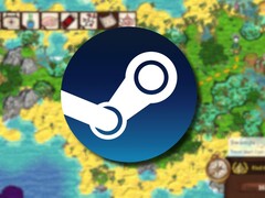 An image showing the game Curious Expedition 2 and the Steam logo