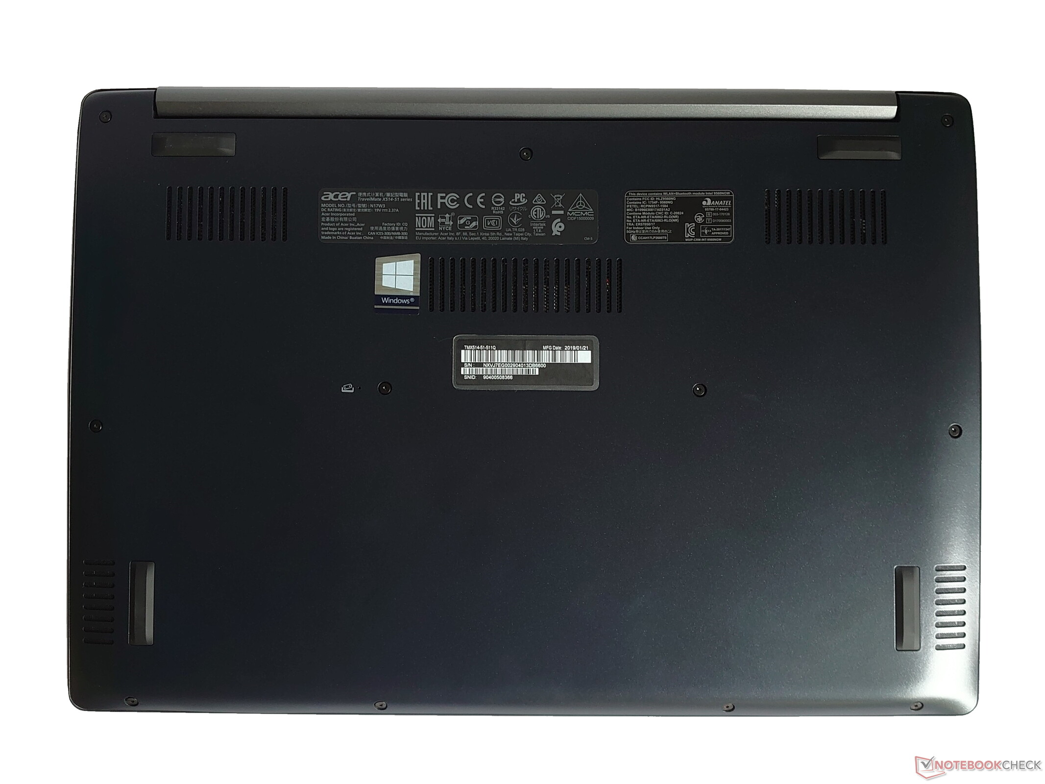 Acer TravelMate X514 Laptop Review: A small 14-inch machine with professionals in mind - NotebookCheck.net Reviews