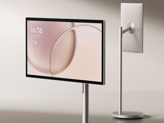 The Smart Home Screen Max costs around $557 in China. Pictured: a promo picture of the portable smart screen. (Image source: Xiaomi)