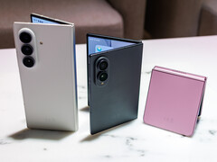 The new models in the Galaxy Z series.